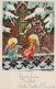 ANGELO Buon Anno Natale Vintage Cartolina CPSMPF #PAG733.IT - Anges