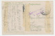 Fieldpost Postcard Germany / France 1915 Bismarck Memorial - WWI - WW1
