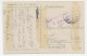 Fieldpost Postcard Germany / France 1915 Bismarck Memorial - WWI - Guerre Mondiale (Première)