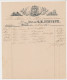 Nota Sneek 1887 - Schoenmakerij - Netherlands