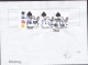 Denmark Regning Manglende Porto Bill TAXE Postage Due Australia Line Cds. SKIVE POSTKONTOR 1994 Postsag 3-Stripe - Covers & Documents