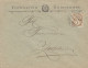 Switzerland TURNVEREIN UNTERSTRASS, ZÜRICH (Unterstrass) 1903 Cover Brief Lettre ZOLLIKON (Arr.) - Lettres & Documents