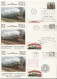 FLYING SCOTSMAN 3 Diff CARRIED STEAM RAILWAY 1970  CANADA Ottawa Montreal Toronto Train Stamps Covers Cover - Trenes