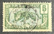 FRCG051UD - Leopard - 5 C Used Stamp - Middle Congo - 1907 - Gebraucht