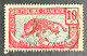 FRCG052U1 - Leopard - 10 C Used Stamp - Middle Congo - 1907 - Used Stamps