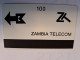 ZAMBIA  TELECOM  MAGSTRIPE   100 UNITS   - KEISER PINGUIN /  BIRD FINE USED CARD **16494** - Sambia