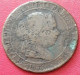 5 Centimos Espagne 1866 OM - First Minting
