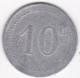 Algérie, Chambre De Commerce De Bougie, 10 Centimes 1915, En Aluminium, Lec # 238 - Algérie