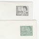 TRAIN  6c & 7c POSTAL STATIONERY Covers CANADA  Stamps Cover Railway - 1953-.... Règne D'Elizabeth II