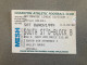 Charlton Athletic V Walsall 1999-00 Match Ticket - Eintrittskarten