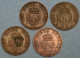 Preussen / Prussia • Lot  4x  3 Pfennig • See Details • German States / Allemagne États / Prusse • [24-608] - Sammlungen