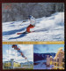 Skiing Player,China 2010 Heilongjiang Province Top 100 The Most Worthwhile Attractions Yabuli Ski Resort Advert PSC - Skiing