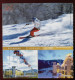 Skiing Player,China 2010 Heilongjiang Province Top 100 The Most Worthwhile Attractions Yabuli Ski Resort Advert PSC - Skisport