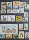 Delcampe - Collection De Timbres Sur Le Thème Oiseaux. - Collections (sans Albums)