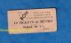 Bon Ancien Pour Un Carnet De 10 Tickets De Métro - Publicité GIRARD & BOITTE 112 Rue Réaumur Paris - Métropolitain - Other & Unclassified