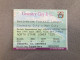 Coventry City V Manchester City 2001-00 Match Ticket - Eintrittskarten