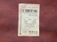 Programme Gd CONCERT-BAL Cheminots De SOTTEVILLE Grand Bal De Nuit HÔTEL DU NORD Rouen OCTOBRE 1938 - Programmes