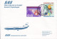 Pakistan First SAS DC-10 Flight Flight KARACHI-COPENHAGEN 1977 Cover Brief Lettre Namibia Day Torch Stamp - Pakistan