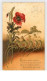 FLEURS.COQUELICOT.n°7.GR OS COQUELICOT DANS UN DECOR DE CHAMP DE PAILLE.CP GAUFFREE .PLIE - Autres & Non Classés