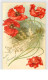 FLEURS.COQUELICOT.n°15.B ONNE FETE.COQUELICOTS ET FOND DE MONTAGNE - Autres & Non Classés