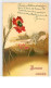 FLEURS.COQUELICOT.n°11.B ONNE ANNE.COQUELICOTS  ET DECOR DE VILLAGE.CP GAUFFREE .PLIE SCOTCHE - Autres & Non Classés