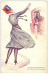 ILLUSTRATEUR.SAGER.n°544.LA CRISE ECONOMIQUE.LA CRISE DES TRANSPORTS.FEMME INTERPELLANT UNE VOITURE - Sager, Xavier