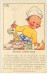 ILLUSTRATEURS.n°14836.B MALLET.POTAGE CREME D'OR.RECETTE - Mallet, B.