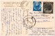 ROMANIA : 1952 - STABILIZAREA MONETARA / MONETARY STABILIZATION - POSTCARD MAILED With OVERPRINTED STAMPS - RRR (an504) - Brieven En Documenten