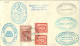 TIMBRES.n°2864.EXPEDITION POLAIRE.VIA AEREA.BUENOS AIRES ARGENTINE-TIERRA DEL FUEGO.SPORTS.CACHETS+++ - Otros & Sin Clasificación