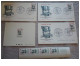 TIMBRES.NIGER.LOTS DE EPREUVES DE LUXE+TIMBRES NON DENTELLES+ENVELOPPES.A VOIR+++ - Niger (1960-...)