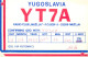 Yugoslavia Radio Amateur QSL Post Card Y03CD YT7A - Radio Amateur