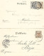 1899/1901 - LINZ  , 2 Stk.   Gute Zustand,  4 Scan - Linz