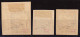 Colonie Francesi Em.Generali 1884 Segnatasse Y.T.12/14 */MH VF - Strafportzegels
