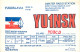 Yugoslavia Radio Amateur QSL Post Card Y03CD YU1NSK - Radio Amatoriale