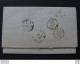 1 ITALIA Regno-1863- "L 14 Cifra Londra" C. 1 Coppia ANCONA>MAGIONE (descrizione) - Poststempel