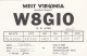 AK 212271 QSL - USA - West Virginia - Bunker Hill - Radio Amateur