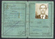 Carte D'Identité Officier De L'Active, Donnant Droit Au Transport à Prix Réduit, Chemin De Fer, Vicinaux  Belges.1959-69 - Other & Unclassified