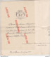 Algérie Vesoul Benian Aïn Sultan 15 Février 1904 Faire-part Mariage Famille Charpentier Et Téton Excellent état - Mariage