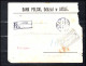 Polen - Cover Bank Polski To Bruxelles, Belgium - Banque Générale De Dépôts, Met Lakzegel - Storia Postale