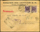 Polen - Cover From Warszawa To Bruxelles, Belgium - Banque Générale De Dépôts -- Lakstempels - Storia Postale