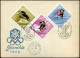 Magyar Posta  - FDC - Olympic Games Grenoble 1968 - Hiver 1968: Grenoble