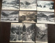 9 Postcards Lot Switzerland Château D'Oex D'Œx Hiver Winter Scenes Town All Jullien 3 Undivided Backs Posted 1903-1925 - Château-d'Œx