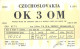 Radio Amateur QSL Post Card Czechoslovakia Y03CD OK3OM - Amateurfunk