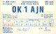 Radio Amateur QSL Post Card Czechoslovakia Y03CD OK1AJN - Radio-amateur