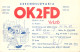 Radio Amateur QSL Post Card Y03CD OK2FD Czechoslovakia - Amateurfunk