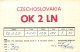 Radio Amateur QSL Post Card Y03CD OK2LN Czechoslovakia - Radio Amateur