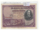 BILLETE ESPAÑA 50 PESETAS 1928 SIN SERIE P-75a MBC - Otros & Sin Clasificación