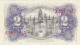 BILLETE ESPAÑA 2 PESETAS  1938 P-95 SIN CIRCULAR - Andere & Zonder Classificatie