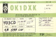 Radio Amateur QSL Post Card Y03CD OK1DXKCzechoslovakia - Amateurfunk