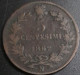 5 Centesimi Italie 1862 N - 1861-1878 : Victor Emmanuel II.